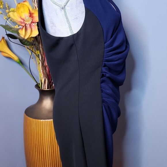 DVF Diane Von Furstenberg Eliana Gathered Stretch Jersey Dress Size 12 NWT - Picture 13 of 16